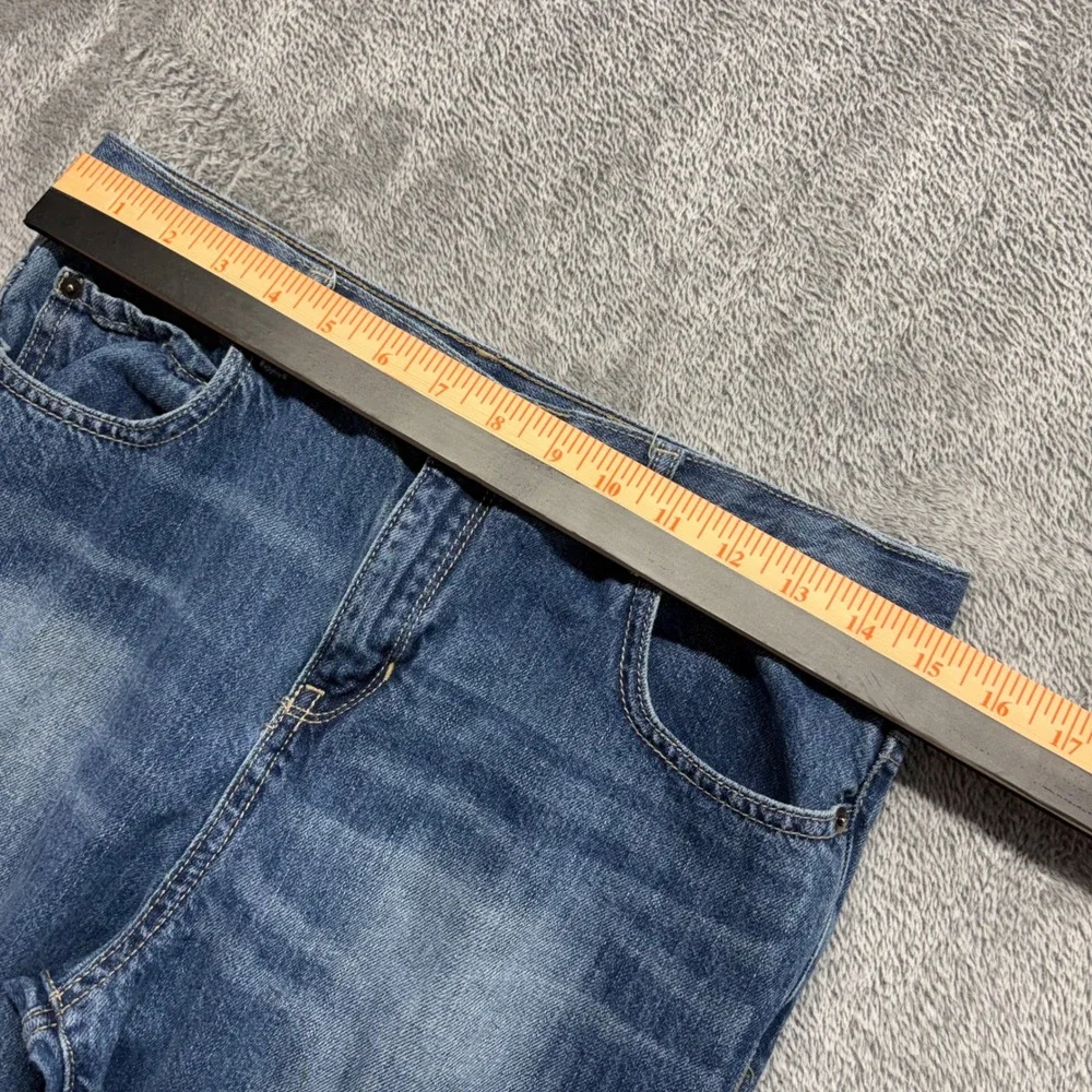 The Children's Place Bootcut Jeans Boys 18 Blue‎ Good Medium Wash Denim